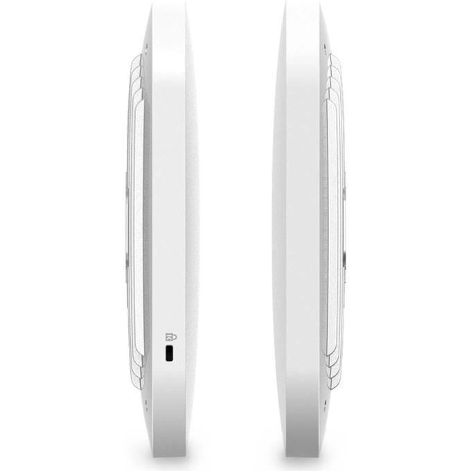 Access point ENGENIUS 2.5Gigabit ECW516L, Tri-Band, WiFi 7, White - Imagine 3