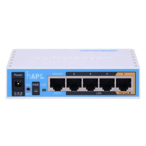 Access Point MIKROTIK hAP ac lite RouterOS L4, White - Imagine 1