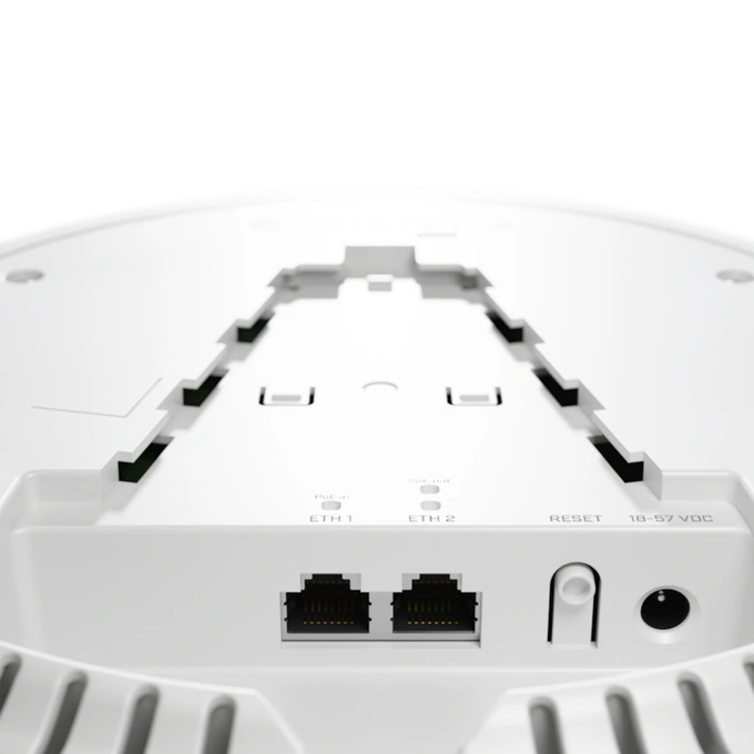 Access Point Wireless MIKROTIK cAP AX cAPGi-5HaxD2HaxD, 2.4/5 GHz, PoE in, PoE оut, White - Imagine 3