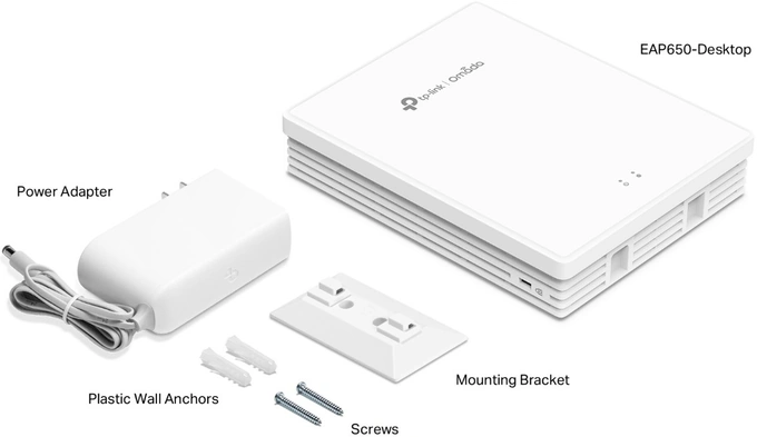 TP-LINK EAP650-Desktop - Omada AX3000 Wi-Fi 6 Access Point, White - Imagine 5