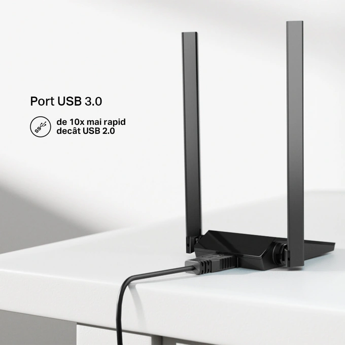 Adaptor USB WiFi TP-Link Archer TX20U Plus AX1800 WiFi 6 - Imagine 7