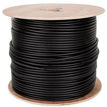 Cablu FTP Cat 5E cupru 0.52mm cu sufă 305m EMTEX - Imagine 1