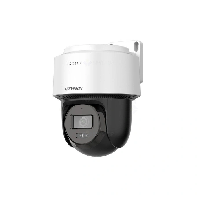Camera de supraveghere HIKVISION DS-2DE2C400MWG-E, 4MP, lentila 2.8mm, Smart Hybrid Light 30m, Auto-tracking Lite, PoE, IP66, White/Black - Imagine 3