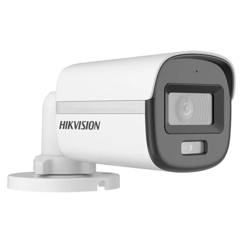 Camera de supraveghere HIKVISION Dual Light Analog, lentila 2.8mm, IR 20m, IP67, White/Black - Imagine 2