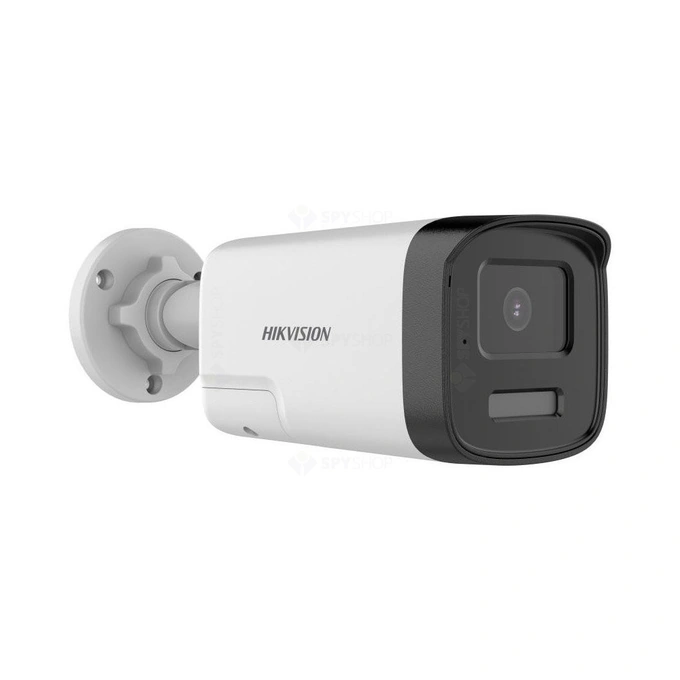 Cameră de supraveghere HIKVISION, Smart-Hybrid Light, IR 40m, lentila 2.8mm, IP67, White/Black - Imagine 2