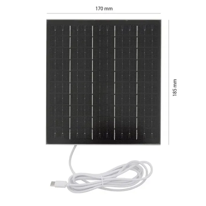 Camera de supraveghere video PNI IP894 4G PTZ Dual Lens cu panou solar și acumulator - Imagine 8