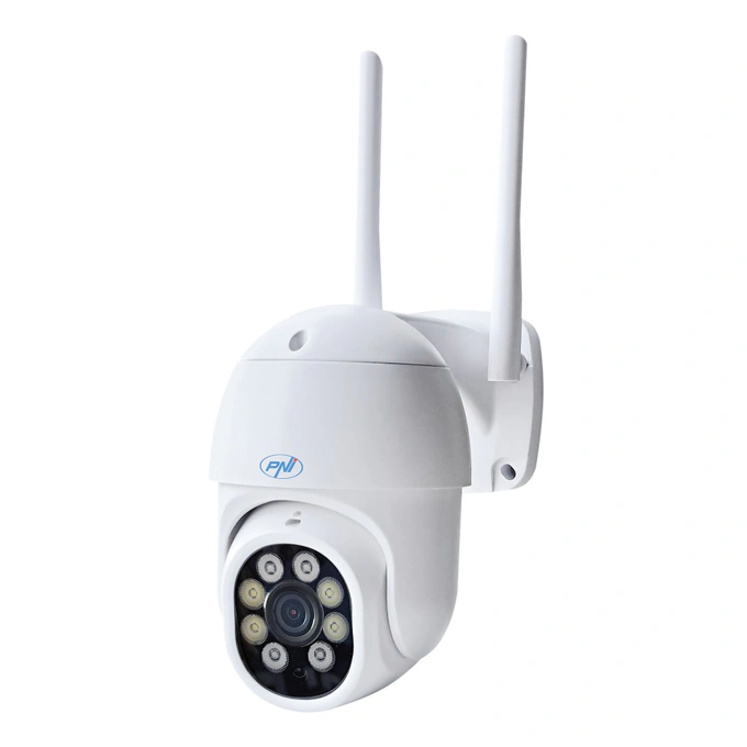 Camera de supraveghere video wireless PNI IP840 8MP 4K cu funcții AI și control PTZ - Imagine 1