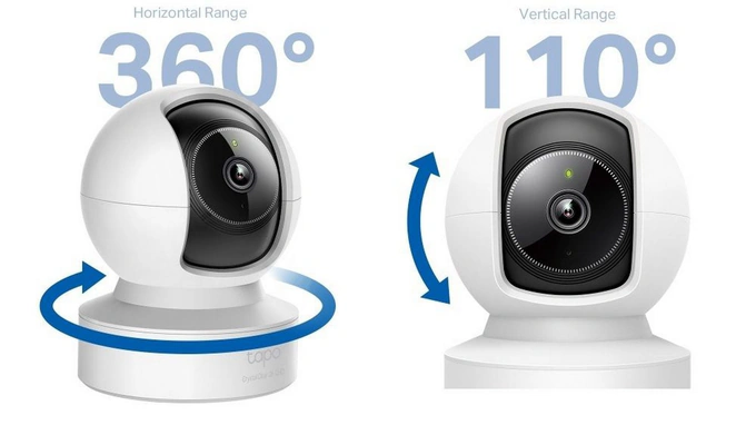 Camera de supraveghere Wireless TP-LINK Tapo C222, 2K 4MP QHD, Wi-Fi + RJ45, Starlight Night Vision, White - Imagine 3