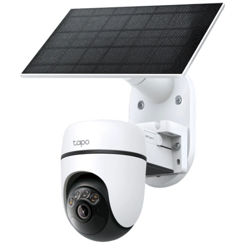 TAPO Camera IP PTZ TP-Link TAPO C630 KIT, 5 MP, Lentila 4 mm, IR 16 m + Panou solar TP-Link Tapo A201 - IT-Fashion.ro