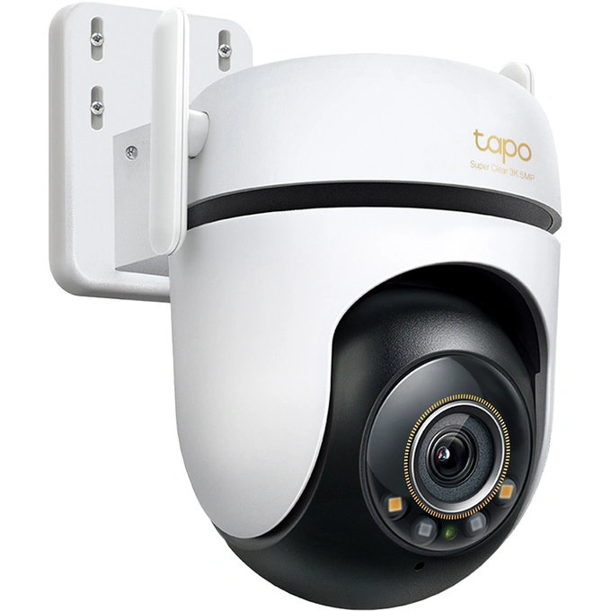 Camera IP Wireless exterior TP-LINK Tapo C530WS, 5MP, 1620 p, IP65, IR, Night Vision, alb - Imagine 3