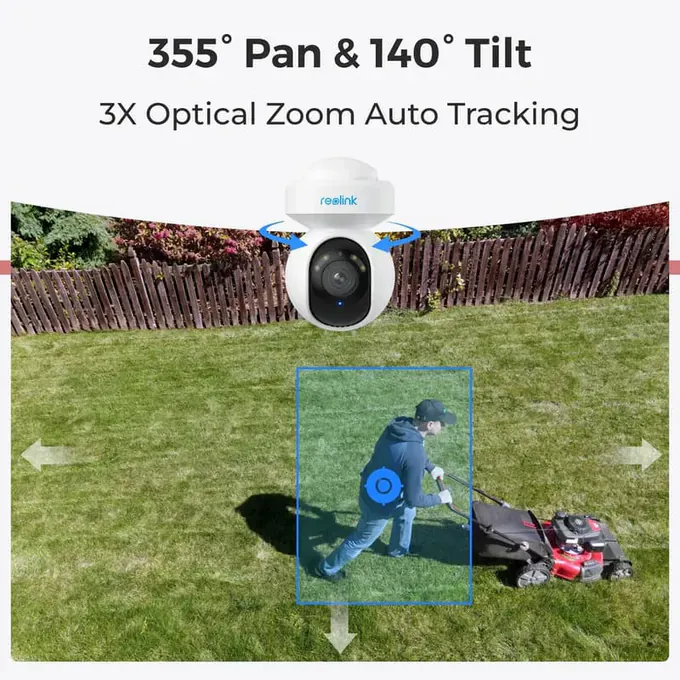 Camera supraveghere video REOLINK E540, 5MP, 20fps, Zoom optic 3x - Imagine 6