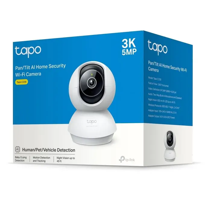 Camera supraveghere video TP-LINK TAPO C230, 3K 5MP, 15-30 fps - Imagine 9