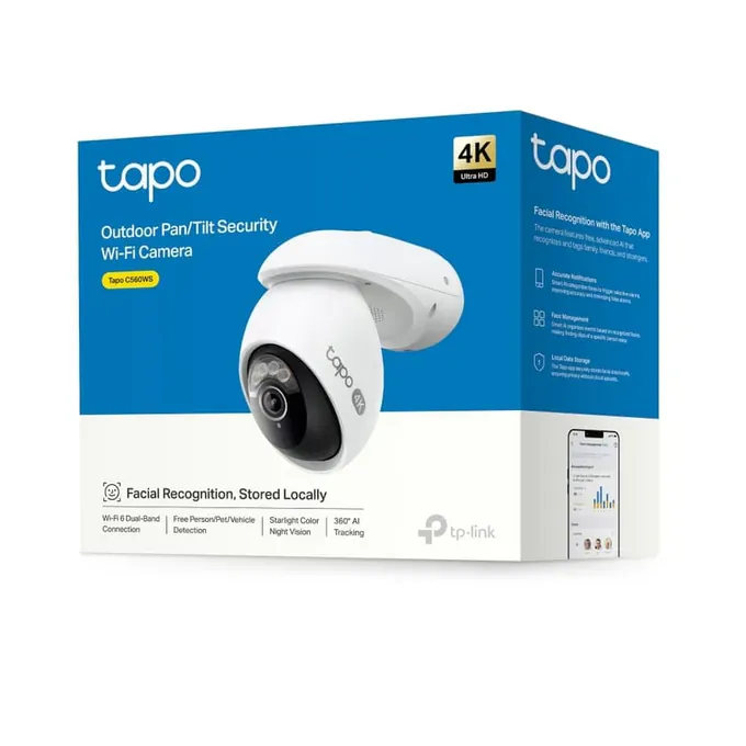 Camera supraveghere video TP-LINK TAPO C560WS, 4K 8MP, 25 fps, Zoom 18x - Imagine 5