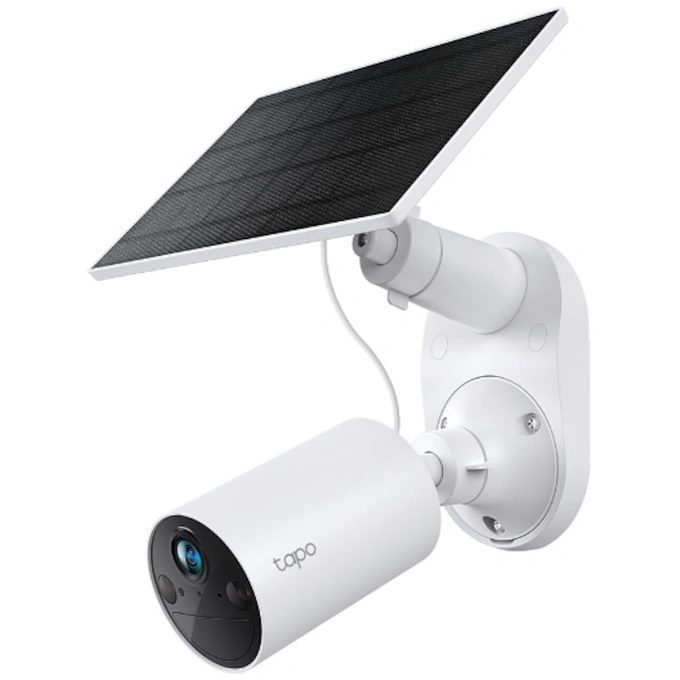 Kit camera de supraveghere + panou solar TP-LINK Tapo C410 KIT, White - Imagine 1