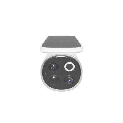 Baseus Kit Camera IP Bullet BASEUS S1 Pro, 4 MP, Lentila 3 mm, IR 8 m, 2 bucati + Statie H1 HomeStation, White - IT-Fashion.ro