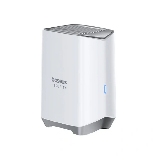Kit Camera IP Bullet BASEUS S1 Pro, 4 MP, Lentila 3 mm, IR 8 m, 2 bucati + Statie H1 HomeStation, White - Imagine 4