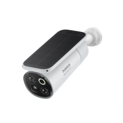 Kit Camera IP Bullet BASEUS S1 Pro, 4 MP, Lentila 3 mm, IR 8 m, 2 bucati + Statie H1 HomeStation, White - Imagine 5