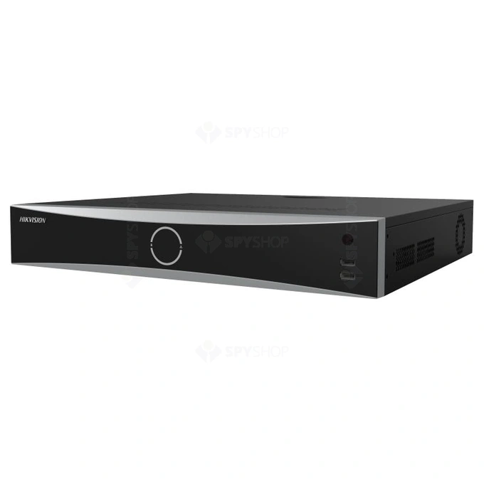 NVR HIKVISION DS-7732NXI-K4(D), 32 canale, 12 MP, 4x SATA, 256 Mbps, Negru - Imagine 1