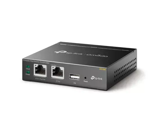 Controller TP-LINK Omada Cloud OC200, 1 × Port USB 2.0, 1 × Port Micro USB, Black - Imagine 2
