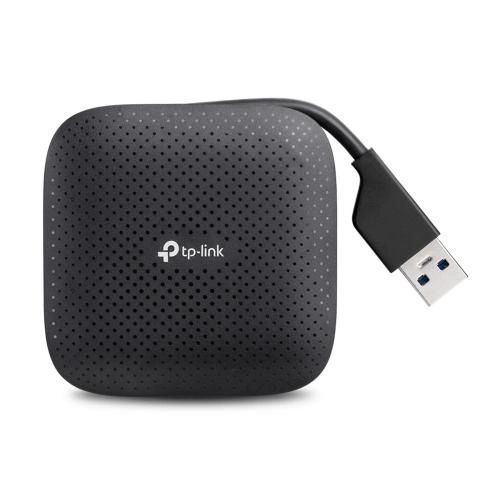 Hub USB TP-Link UH400, 4x USB 3.2 Gen 1, Black - Imagine 1