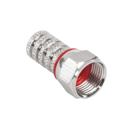 MUFA F TATA CU GARNITURA RG59 3C2V CUPRU - Imagine 1