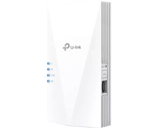 Range Extender TP-LINK RE600X AX1800, Wi-Fi 6, Dual-Band 574 + 1201 Mbps, Alb - Imagine 1