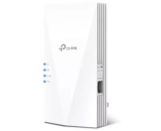Range Extender TP-LINK RE700X, AX3000, Dual-Band Gigabit, Wi-Fi 6, Alb - Imagine 1