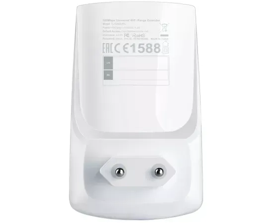 Range Extender Wireless TP-LINK TL-WA854RE, 802.11b/g/n, 300 Mbps, Alb - Imagine 4