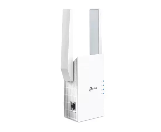 Range Extender Wireless TP-LINK Wi-Fi 6 RE705X, 802.11 a/n/ac/ax, 2402 MB/s, Alb - Imagine 2