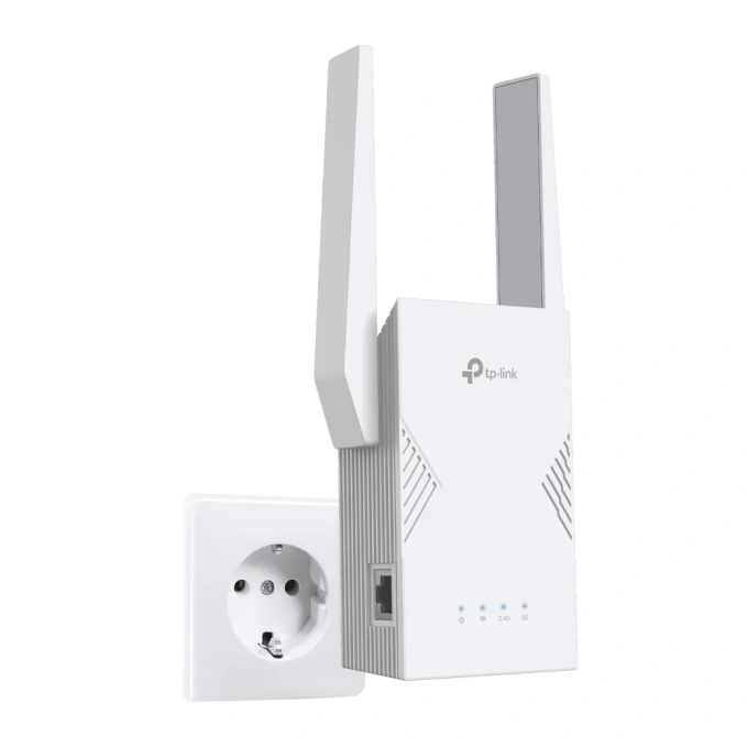 Range Extender TP-LINK RE225BE, 1 x RJ-45, 1 Gbps, White - Imagine 4