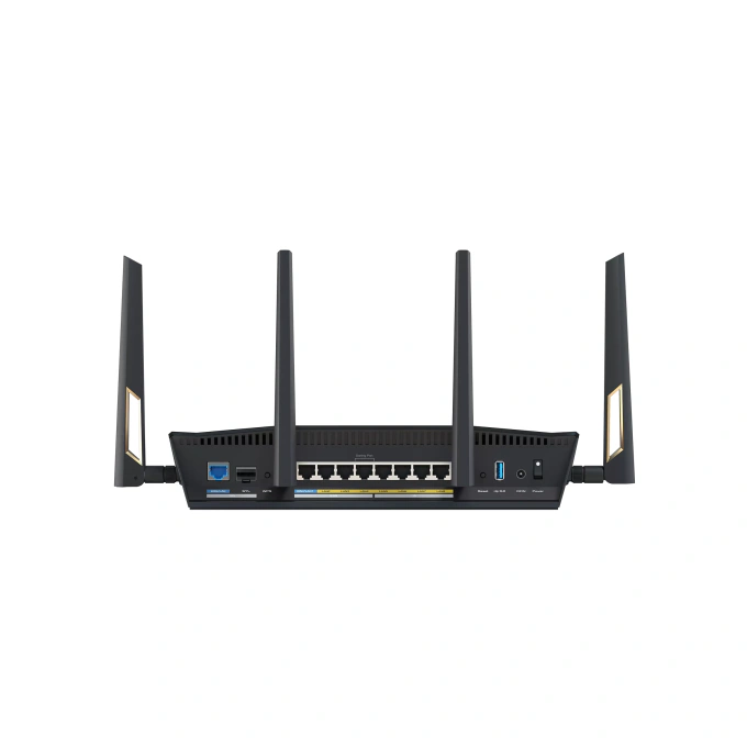 Router ASUS 90IG08V0-MO3N0V, Dual-Band WiFi 7, IDS/IPS, 34Gbps, Black - Imagine 3