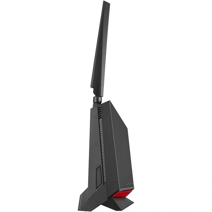 Router Gaming Wireless ASUS RT-BE86U, BE6800, Dual-Band, Quad-Core 2.6GHz CPU, 256MB/1GB Flash/RAM, 4K-QAM, MLO, 10G port, 2.5G quad-port, Black - Imagine 4