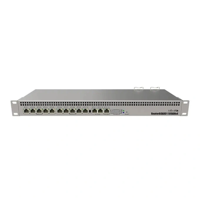 Router MIKROTIK RB1100AHx4 L6, 1.4GHz, 1GB RAM, 128 MB NAND, Gray - Imagine 1