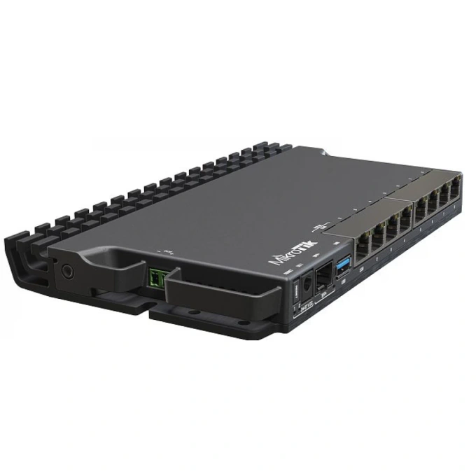 Mikrotik Router MIKROTIK RB5009UG+S+IN, Quad-Core, 1GB RAM, 2.5GbE, SFP+, L5, Black - IT-Fashion.ro