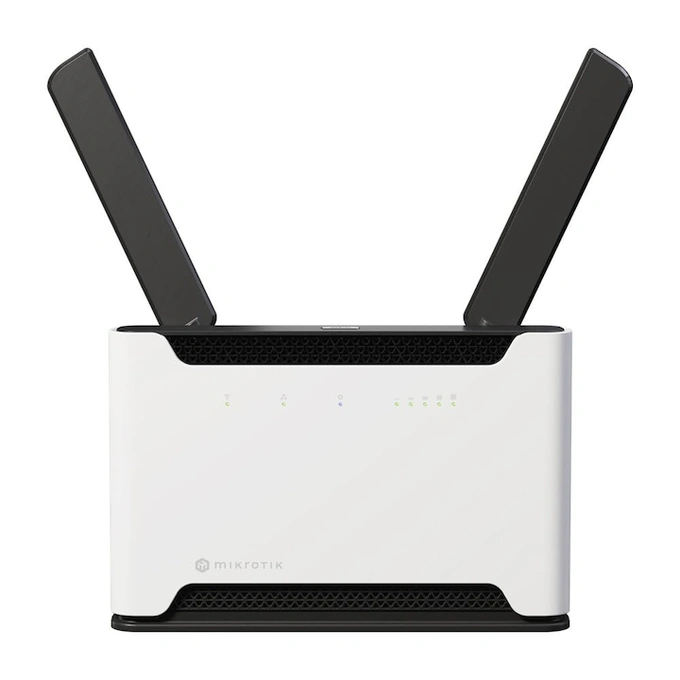 Mikrotik Router MIKROTIK S53Ug+5Haxd2Haxd-Tc&Eg18-Ea, Modem Lte Integrat Categoria 18, 4X Porturi Gigabit Ethernet 10/100/1000 Mb/S, White - IT-Fashion.ro