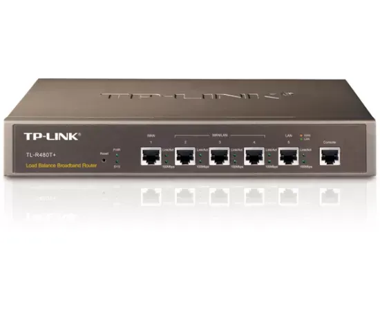 Router Tp-Link 1 WAN + 1 LAN + 3 WAN/LAN,TL-R480T+