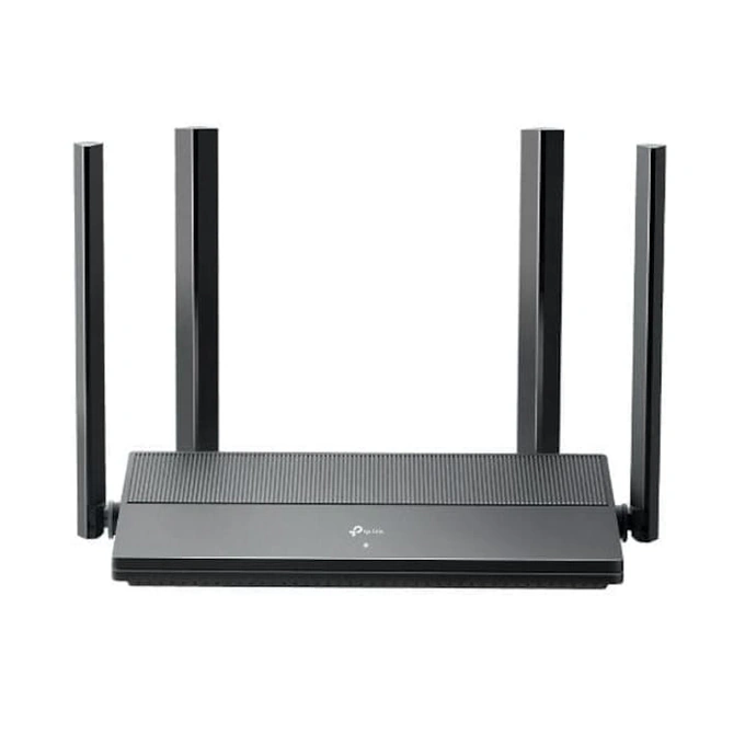 Router TP-LINK, EX141 AX1500, Dual Band, Gigabit, Wi-Fi 6, Black - Imagine 1