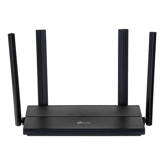 Router TP-LINK, EX141 AX1500, Dual Band, Gigabit, Wi-Fi 6, Black - Imagine 4
