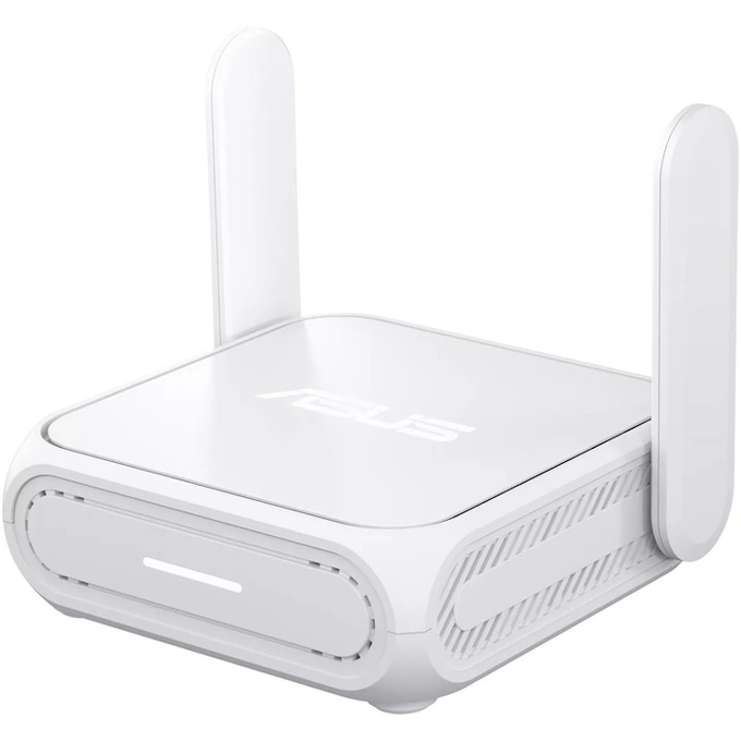 ASUS Router Travel Wireless ASUS RT-BE58 Go, BE3600 , Dual-Band, Quad-Core 2.0GHz CPU, 256MB/1GB Flash/RAM, 2.5G port, White - IT-Fashion.ro