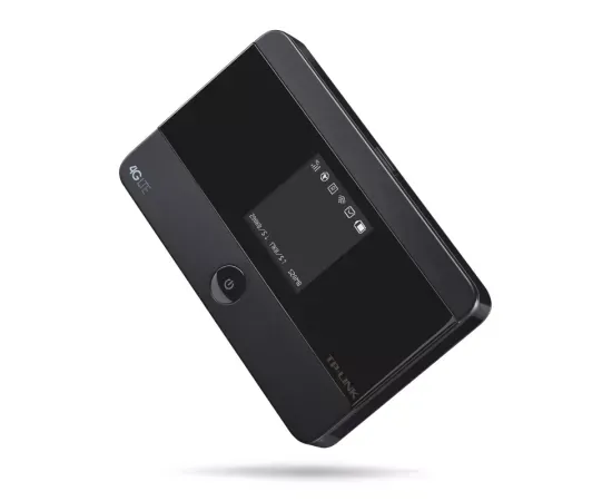 Router Wireless 3G/4G TP-LINK M7350, SIM+microSD, portabil, negru - Imagine 1