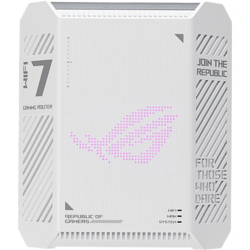 Router Wireless ASUS ROG Strix GS-BE7200, 4 x LAN, White - Imagine 1
