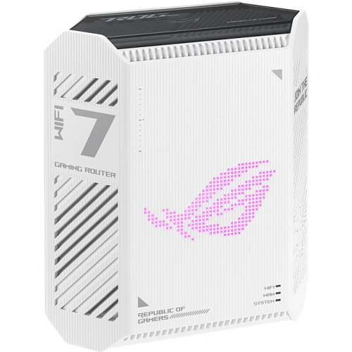 ASUS Router Wireless ASUS ROG Strix GS-BE7200, 4 x LAN, White - IT-Fashion.ro