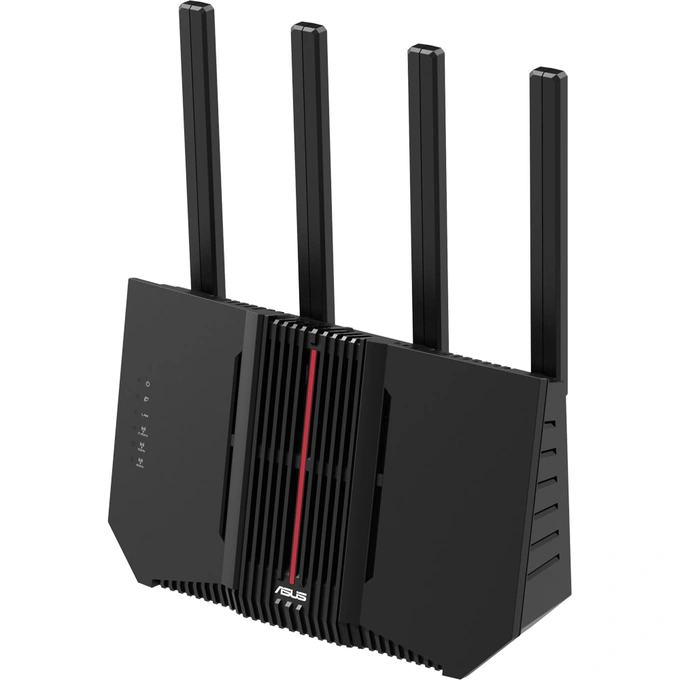 Router Wireless Gigabit ASUS RT-BE92U, WI-Fi 7, Tri Band 1032 + 2882 + 5764 Mbps, USB 3.2 Gen1, Black - Imagine 4