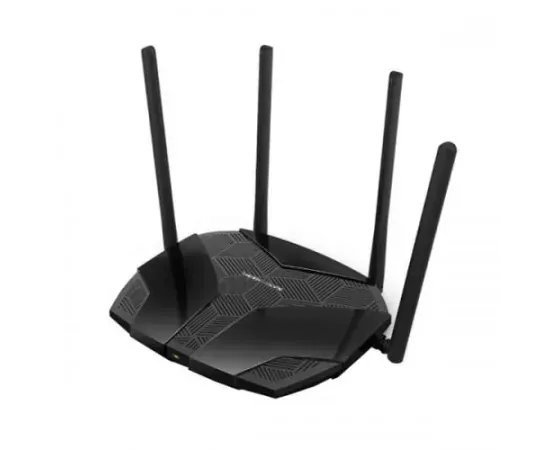 Router Wireless Gigabit MERCUSYS AX1800 MR70X, Wi-Fi 6, 802.11 a/b/g/n/ac/ax, Dual-Band 574 + 1201 Mbps, Negru - Imagine 3