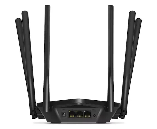 Router Wireless Gigabit MERCUSYS MR50G AC1900, Dual-Band 600 + 1300 Mpbs, negru - Imagine 2