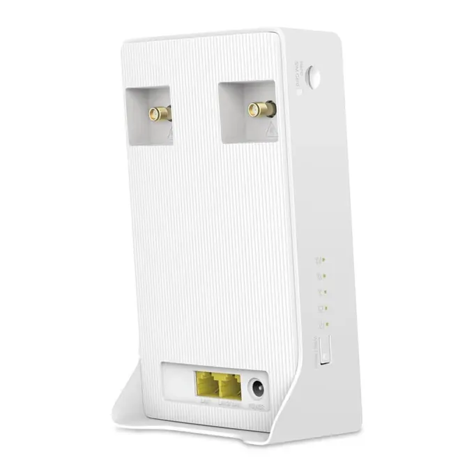 MERCUSYS Router wireless MERCUSYS AC1200 MB130-4G, 4G LTE, 802.11ac/a/b/g/n, 300 - 867 Mbps, Alb - IT-Fashion.ro