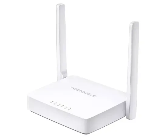 Router wireless MERCUSYS MW301R, 802.11 b/g/n, 300 Mbps, Alb - Imagine 1
