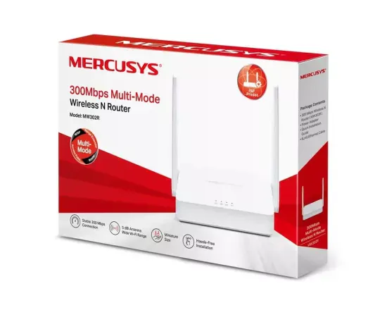 Router wireless MERCUSYS MW302R, IEEE 802.11b/g/n, 2.4 Ghz, 54 + 300 Mbps - Imagine 4