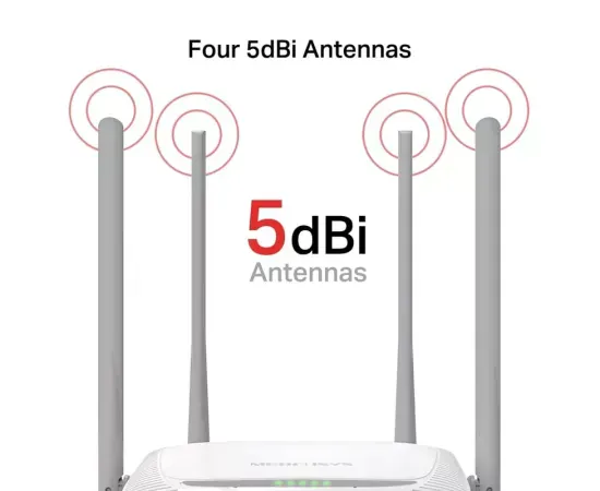 Router wireless MERCUSYS MW325R, 802.11n/g/b, 2.4 - 5 Ghz, 54 + 300 Mbps - Imagine 3