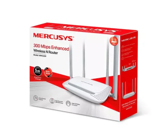 Router wireless MERCUSYS MW325R, 802.11n/g/b, 2.4 - 5 Ghz, 54 + 300 Mbps - Imagine 5